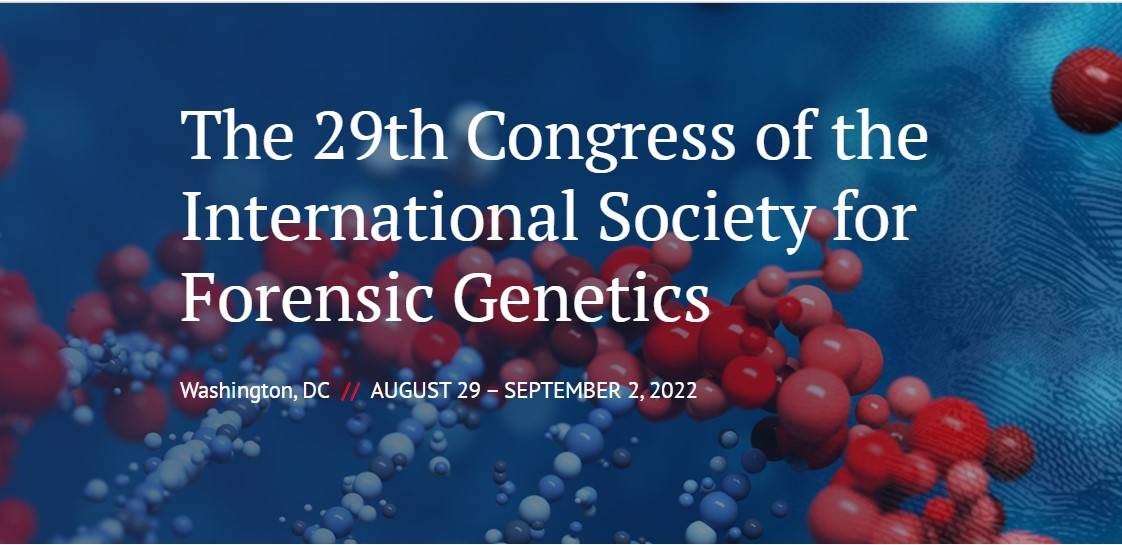29º Congreso de la International Society for Forensic Genetics (ISFG)